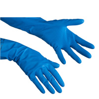 Перчатки нитриловые Vileda Professional голубые Комфорт, L, 148173